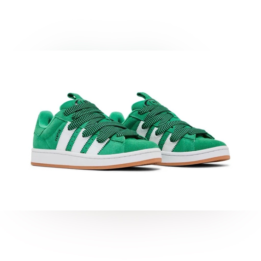 Adidas Kids Sneakers in Green and White